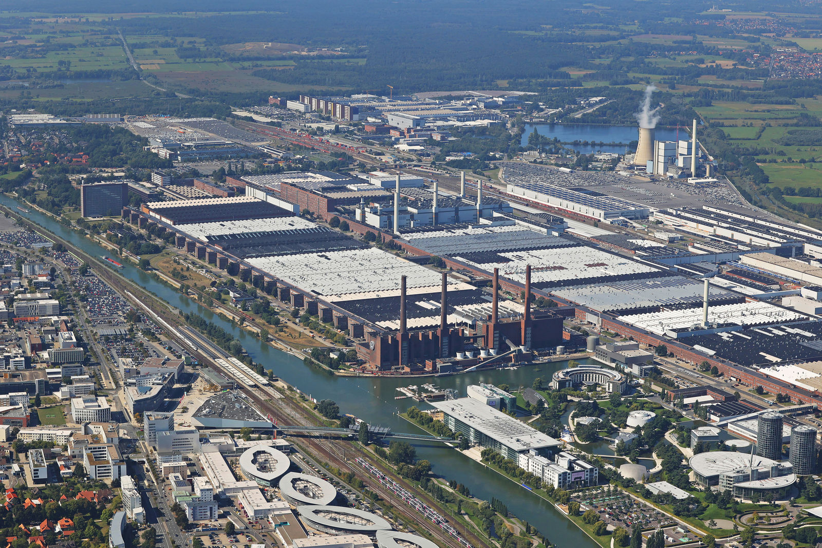 Volkswagen plant in Wolfsburg. Archive photo, 2021. Foto: Volkswagen AG